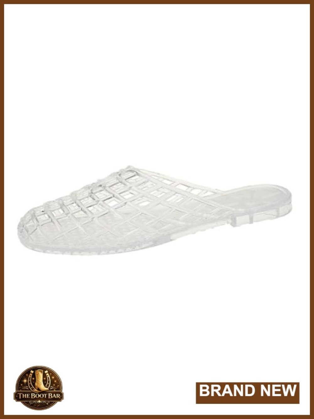 Mesh Flat Sandals for Women Slide Jelly Shoes Closed Toe EVA Non-Slip Comfort
